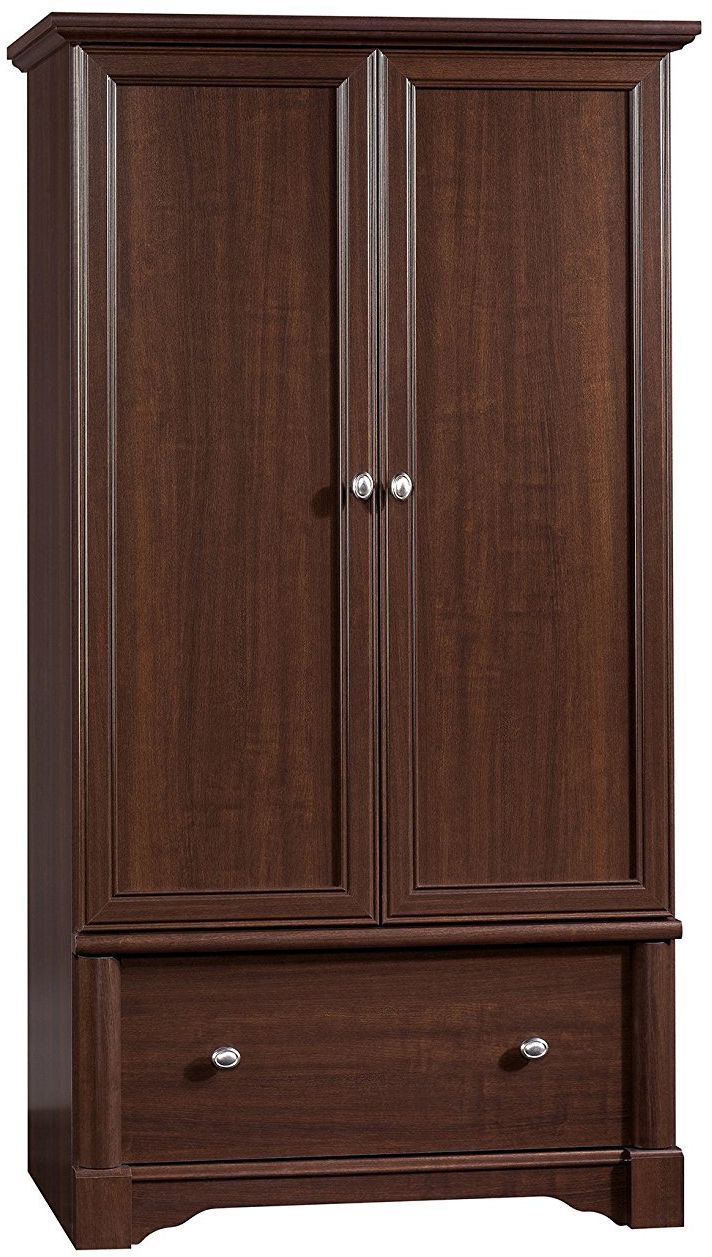 Cherry armoire with shelves discount