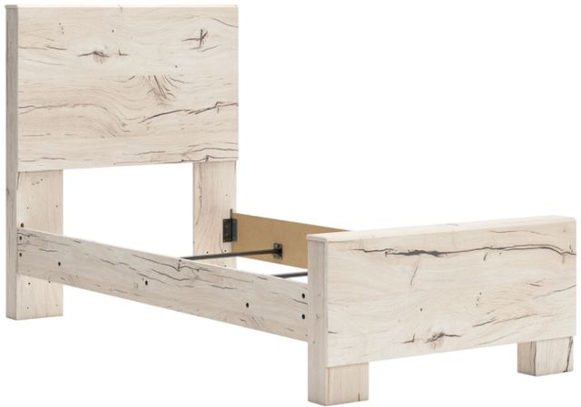 Benchcraft® Lawroy Light Natural Twin Panel Bed-1