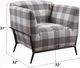 ACME Furniture Niamey II Gray/White Accent Chair-2