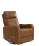 Man Wah Leather Palomino Swivel Glider Recliner-2