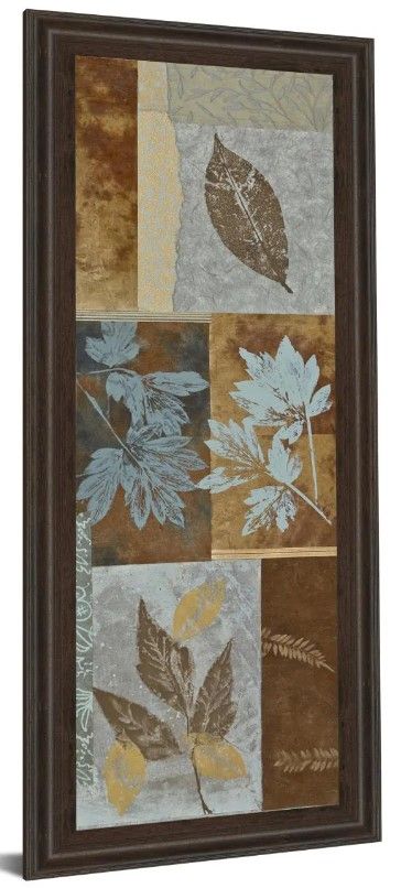 Classy Art Blue Fusion Panel I By Jeni Lee Wall Art-0