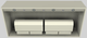 Vent-A-Hood® 54" Biscuit Wall Mounted Range Hood-3