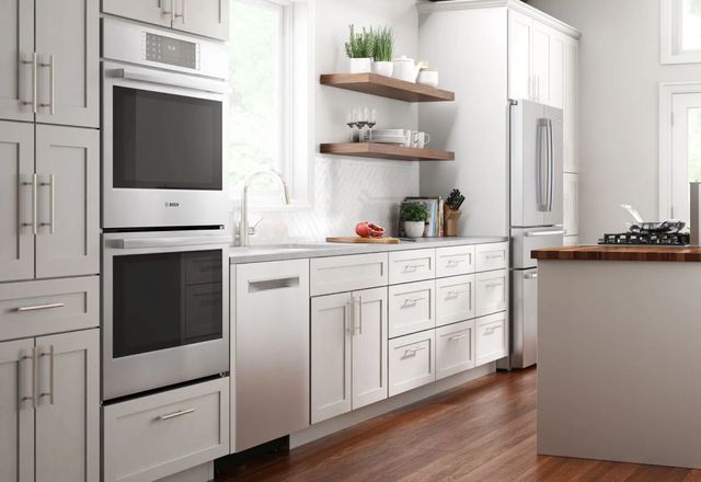 Bosch® 800 Series 27" Stainless Steel Double Electric Wall Oven-3