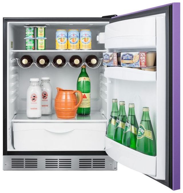 Summit® 5.8 Cu. Ft. Lavender Under The Counter Refrigerator -1