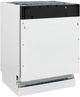 ZLINE Autograph Edition Tallac 24" Panel Ready 3rd Rack Tall Tub Top Control Built-In Dishwasher with Polished Gold Handle-2