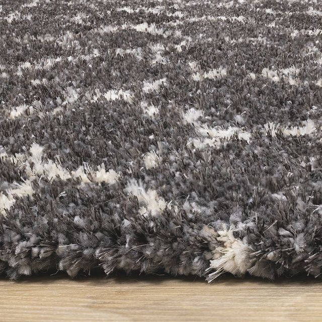 Kalora Interiors Lane Cream/Charcoal 5'x8' Area Rug-3