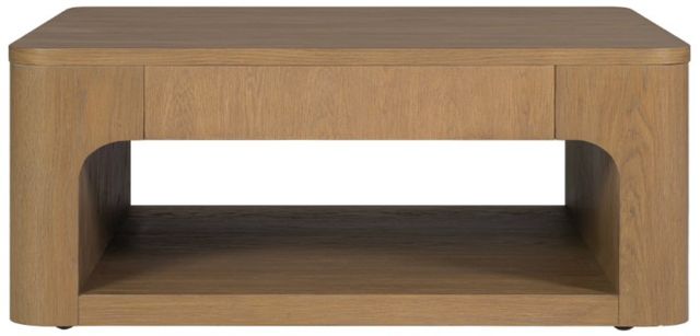 Flexsteel® Normandy Driftwood Square Coffee Table-2