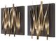 Uttermost® Crosshatch 2-Piece Gold Wall Decor Set-3