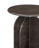 Bassett Mirror Abby Brown Marble Accent Table-1