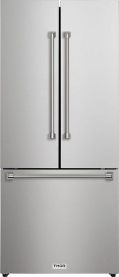 Thor Kitchen® Gordon Ramsay Series 30 in. 17.7 Cu. Ft. Stainless Steel Counter Depth French Door Refrigerator