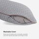 BEDGEAR® Cosmo Performance® 0.0 Medium Firm Standard Pillow-5