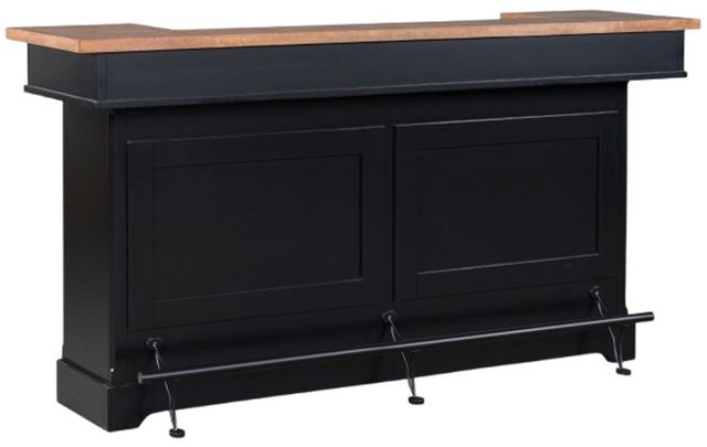 Signature Design by Ashley® Wildenauer Black/Brown Bar