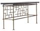 YHD Aurelio Espresso Console with Brass Base-2