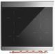 Ilve® Majestic III 30" Midnight Blue Pro Style Induction Range with Solid Door and Copper Trim-4