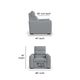 Flexsteel Ava Triple Power Recliner-3