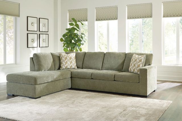 Signature Design by Ashley® Bridgepoint 2-Piece Moss Sectional and Chaise-1