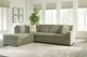 Signature Design by Ashley® Bridgepoint 2-Piece Moss Sectional and Chaise-1
