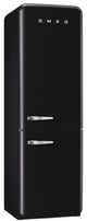 Smeg 50's Retro Style Aesthetic 11.6 Cu. Ft. Bottom Freezer Refrigerator-Black-0