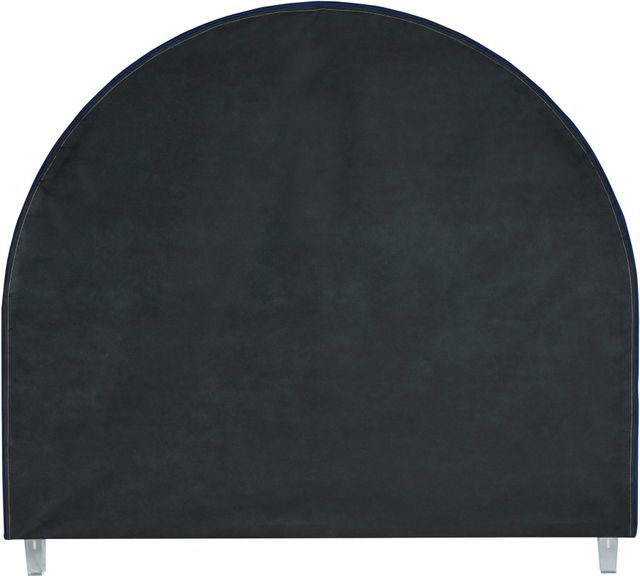 Meridian Furniture Rainbow Navy King Upholstered Panel Bed-3