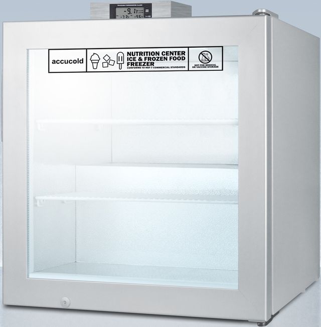 Accucold™ Nutrition Center Series 24" 2 Cu. Ft. Stainless Steel Frame Compact All Freezer-1