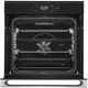 JennAir® NOIR™ 24" Black Floating Glass Single Electric Wall Oven-1