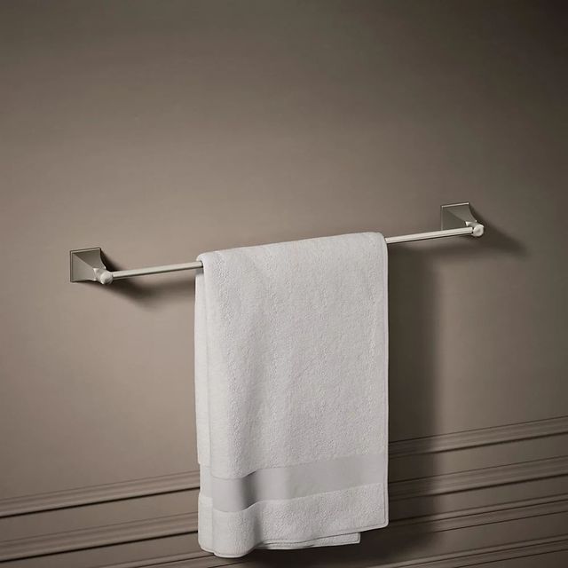 KOHLER® Memoirs® Stately Vibrant Brushed Nickel 24" Towel Bar-1