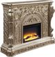 ACME Furniture Danae Antique Silver Fireplace-0