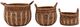 Dovetail Furniture Brogan 3-Piece Natural Basket Set-0