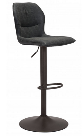 Zuo® Modern Vital Vintage Black Bar Chair-0