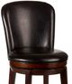 HH2 Home Victoria Dark Chesntut Swivel Bar Stool-1