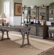 Liberty Furniture Stone Brook 3-Piece Rustic Saddle Desk Set-1