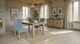 Nest Home Collections Sasha Ocean Blue/Gray Wash Dining Chair-1