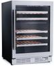Elica RISERVA 24" 4.8 Cu. Ft. Stainless Steel Built-In or Freestanding Wine Cooler-2