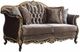 ACME Furniture Betria Black/Gold/Light Green Loveseat with Pillows-0