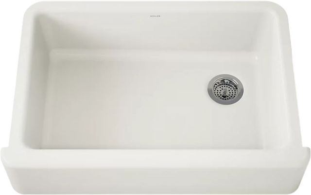 KOHLER® Whitehaven® Biscuit 33" Undermount Single-Bowl Farmhouse Kitchen Sink-0