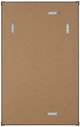 Renwil® Khaya Dark Antique Brushed Brass Accent Mirror-3