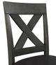 Elements International Alex Black Counter Side Chair-3