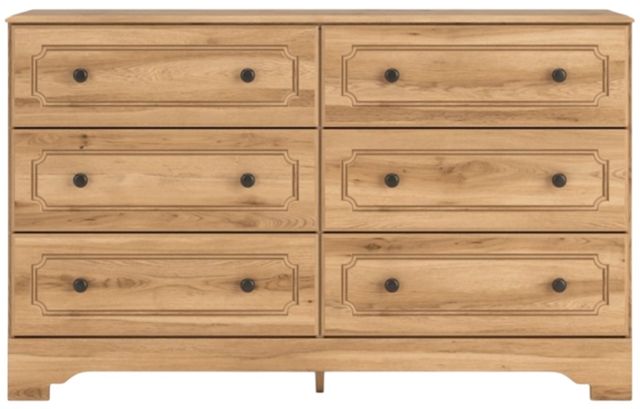 Signature Design by Ashley® Aleaport Warm Brown Dresser-1