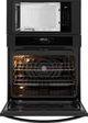 Frigidaire® 30” Black Oven/Micro Combo Electric Wall Oven with Air Fry-2