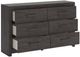 Commode 6 tiroirs Prendonea de Signature Design by Ashley® - Charbon-1