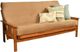 Kodiak Furniture Monterey Suede Peat/Barbados Full Futon with Mattress-0