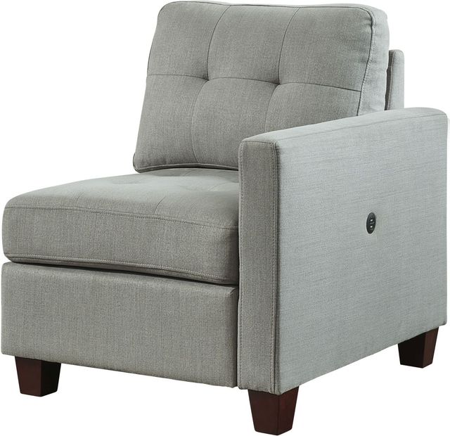 Signature Design by Ashley® Edlie 3-Piece Pewter Sectional-3