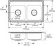 Elkay Lustertone® Classic Lustrous Satin 29" x 18" x 6-1/2" MR2-Hole Equal Double Bowl Drop-In ADA Sink-1