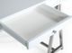 VIG Furniture Modrest Ostrow Stainless Steel/White Desk-3