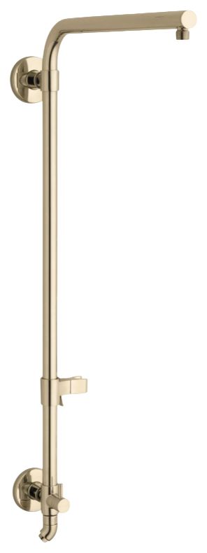 KOHLER® HydroRail®-R Vibrant French Gold Beam Shower Column for Rainhead and Handshower-0