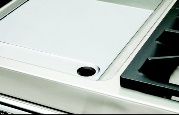 Viking® Tuscany 66" Cast Black Pro Style Dual Fuel Range-3