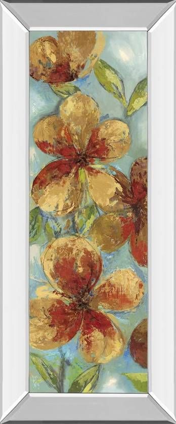 Classy Art Bliss I by Asia Jensen Mirrored Frame Wall Art-0
