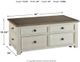 Signature Design by Ashley® Bolanburg Two-tone Lift Top Coffee Table-2