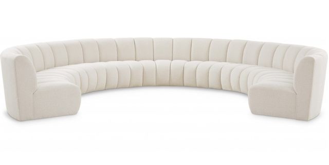 Meridian Furniture Infinity 9-Piece Cream Modular Sectional-1