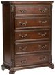 Liberty Furniture Messina Estates 5-Piece Cognac Queen Poster Bedroom Set-3